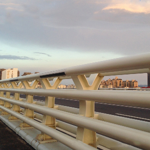 护栏立柱及桥梁护栏制作工艺